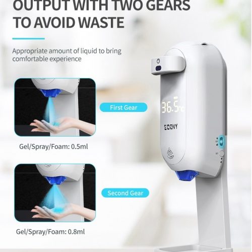 Máy rửa tay tự động L5 Plus có đo nhiệt độ