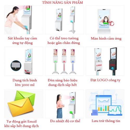 Trạm sát khuẩn tay tự động