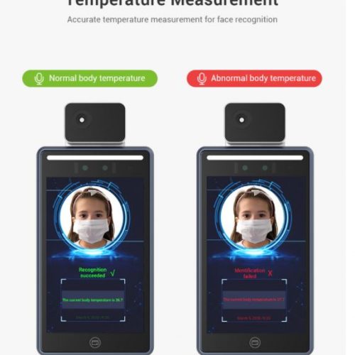 Camea đo thân nhiệt và ra vào cổng TR08D