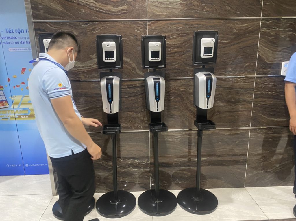 Máy xịt cồn tự động ECOVY K2050
